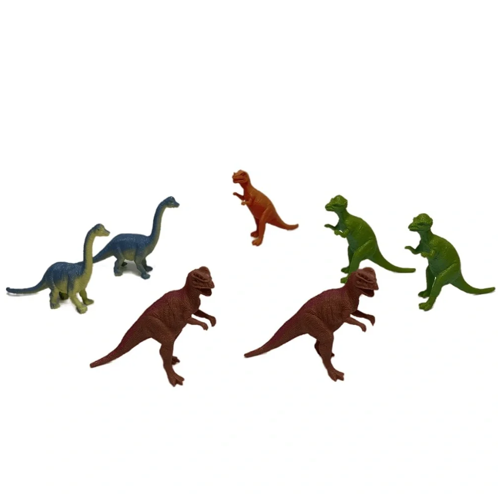 Vintage Dinosaur Collection Prehistoric Action Figures Vintage Toys Set 22 Pc